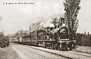 Images Dated 20th February 2017: South Eastern and Chatham Railway Dover Boat Train