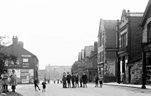 Barnsley Prints: South Elmsall Barnsley Road early 1900s