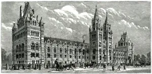 Images Dated 13th November 2018: South entrance to the Zoological Museum, London 1880