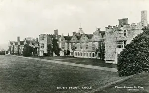 Sevenoaks Prints: South Front, Knowle House, Sevenoaks, Kent