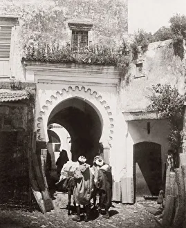 Tangiers Prints: South Gate, Tangier, Morocco, c. 1900