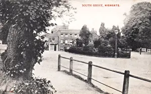 South Grove and Flask Tavern, Highgate, North London
