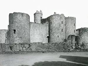 South front of Harlech Castle, North Wales