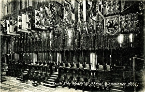 Images Dated 24th August 2017: South Side of Henry VII Chapel, Westminster Abbey
