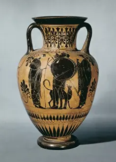 Amphora Prints: South Italian amphora. 4th c. BC. Classical Greek