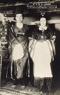 South Korea - Chosen - Bride and Bridegroom