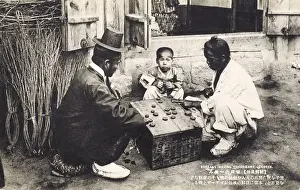 Crate Prints: South Korea - Chosen - Playing traditional local board game