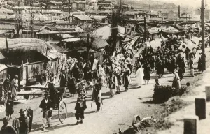 Mourners Prints: South Korea - Joseon - Funeral Procession