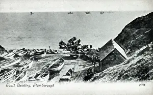 Pulled Prints: South Landing - Flamborough, East Riding of Yorkshire