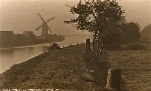 Marsh Prints: South Marsh Mill, Arundel, West Sussex