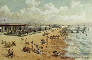 Hants Prints: South Parade Beach, Southsea, Hampshire