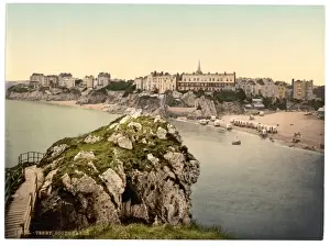 Sands Prints: South sands, Tenby, Wales