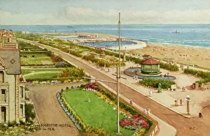 Majestic Collection: South Shore from Majestic Hotel, St-Annes-on-Sea, Lancashire