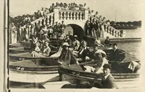 Gathering Prints: South Shore Seaside Boating Lake, Great Yarmouth, Norfolk