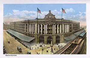 South Station, Boston, Massachusetts, USA