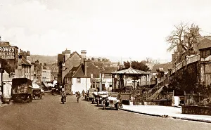 Dorking Prints: South Street, Dorking early 1900's