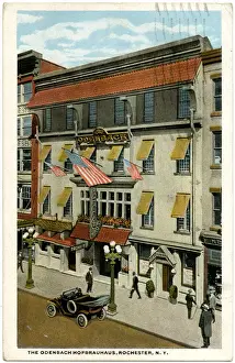 Blinds Prints: South Street, Rochester, New York State, USA
