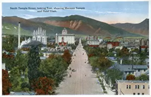 South Temple Street, Salt Lake City, Utah, USA