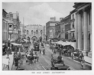 Carriages Collection: Southampton High Street