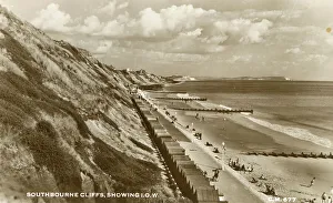 Thunder Prints: Southbourne Cliffs, Isle of Wight