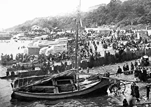 Southend Prints: Southend beach, Victorian period