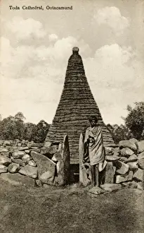 Conical Prints: Southern India - Toda People - Cathedral at Ooty