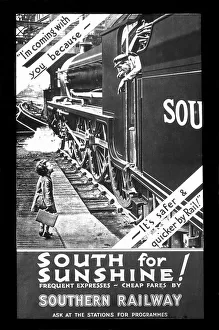 Southern Railway Poster probably 1930s
