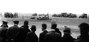 Southport beach motor racing in 1934