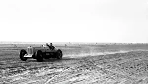 Southport beach motor racing in 1934