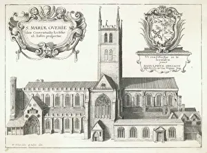 Southwark Prints: Southwark Cathedral 1661