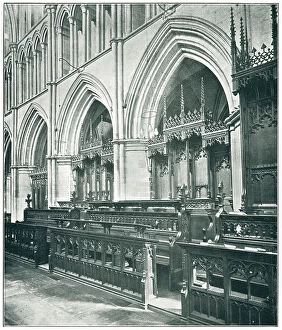 Messrs Collection: Southwark Cathedral Canons Stalls