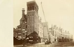Images Dated 9th November 2011: Southwark Fire Station and former LFB HQ