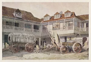 Chaucer Collection: SOUTHWARK / TABARD INN