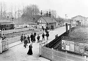 Southwell Prints: Southwell Midland Railway Station early 1900s