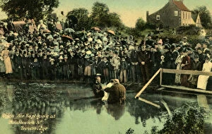 Baptism Collection: Southwick near Trowbridge, Wiltshire - An Open-Air Baptism