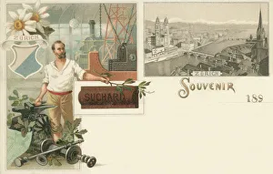 Souvenir / Advertising / Greetings postcard from Zurich
