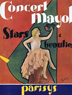 Souvenir brochure for the Concert Mayol