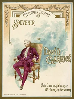 Wyndham Prints: Souvenir of David Garrick performed by Charles Wyndham