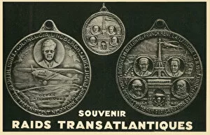 Souvenir Medal to the pioneers of Transatlantic Flight