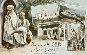 Madarsa Gallery: Souvenir postcard from Algiers