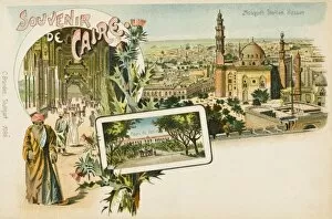 Souvenir postcard from Cairo