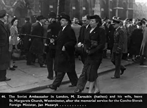 Images Dated 2nd February 2012: Soviet Ambassador in London