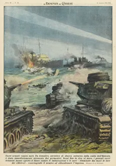 Soviet Collection: Soviet ships attempt to land in Estonia