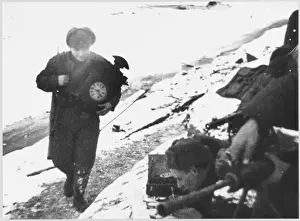 Devastated Prints: Soviet Soldier & Clock