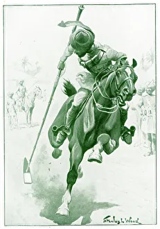 Sowar or trooper of Indian Army on horseback