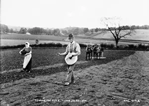 Sowing the Flax, Toome, Co. Antrim