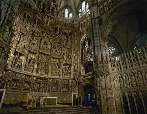 Spain. 15th and16th century. Altarpiece of the Cathedral of