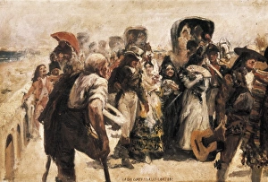 Cadiz Gallery: Spain (1808-1814). Cadiz Cortes. A las Cortes