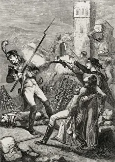 Saragossa Prints: Spain (1808-1814). Peninsular War. Sieges of