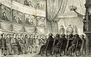 Cadiz Gallery: Spain (1810-1814). Cadiz Cortes. Opening of the